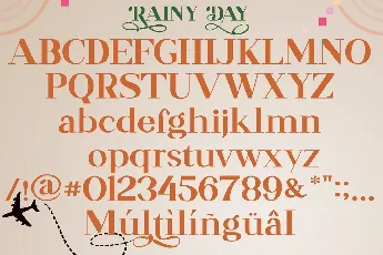 Rainy Day font