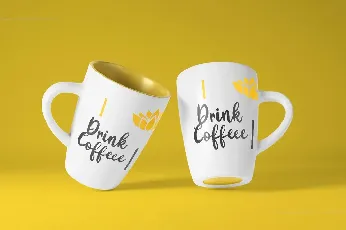 Yellow Bunny font