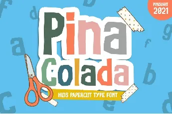 Pina-Colada font