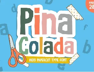 Pina-Colada font