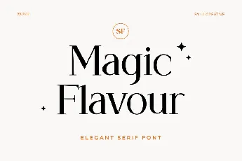 MagicFlavour font