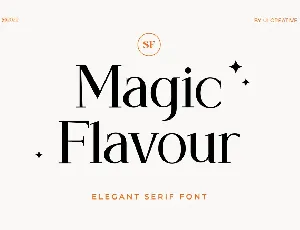 MagicFlavour font