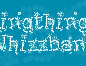 Kingthings Whizzbang font