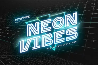 Neon Vibes font