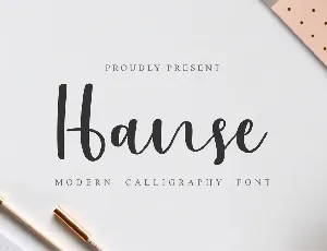 Hanse font