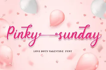 Pinky Sunday font