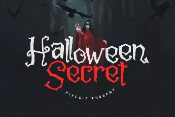 Halloween Secret font