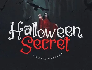 Halloween Secret font