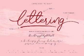 Jovanka Script Free Download font