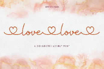 Lovelove font