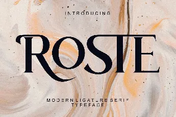 Roste font