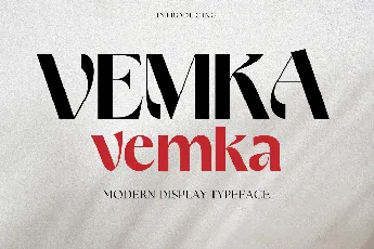 VEMKA font