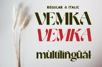 VEMKA font