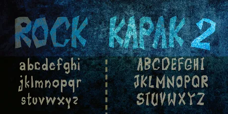 ROCK KAPAK 2 font