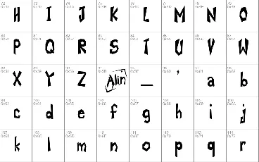 ROCK KAPAK 2 font