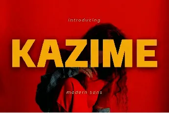 Kazime font