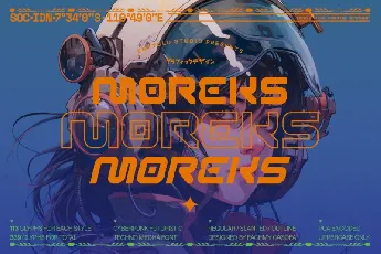 Moreks font