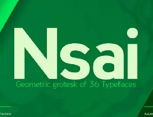 Nsai font