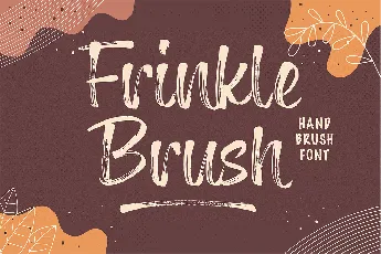 Frinkle Brush font