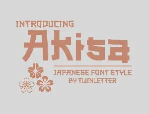 Akisa font