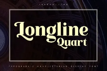 Longline Quartz Serif font