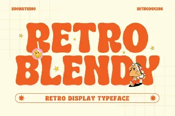 Retro Blendy font