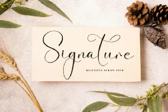 Sometime Calligraphy font