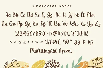 Maple Memories Handwritten Script font