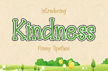 Kindness font