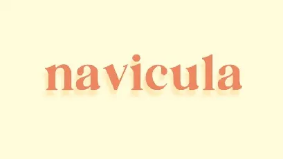 Navicula font