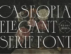 Caseopia Typeface font