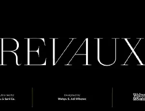 Revaux Serif font