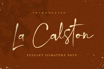 La Calston font