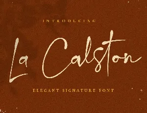 La Calston font