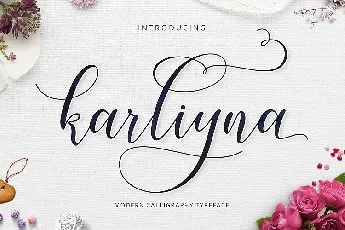 Karliyna Script font