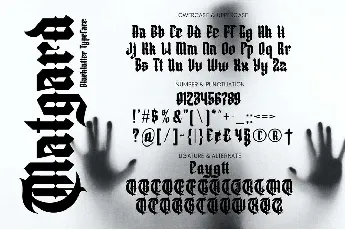 Matgard font