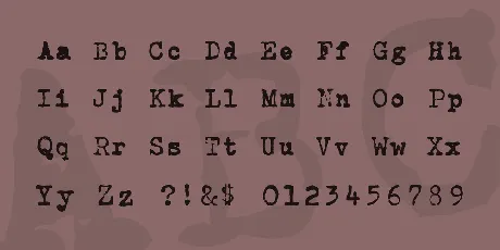 CarbonType font