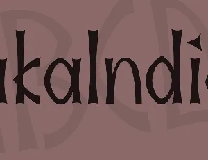 akaIndic font