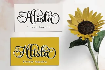 Alista font