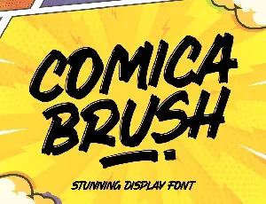 Comica Brush font