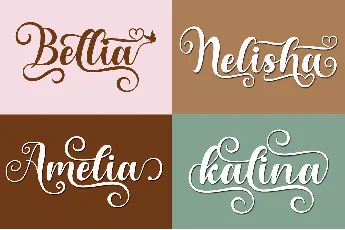 Alisha font