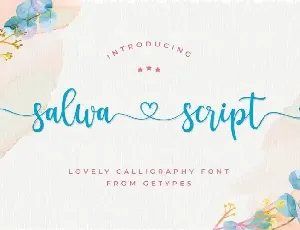 Salwa Calligraphy font