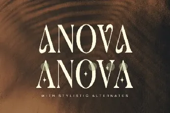 Anova font