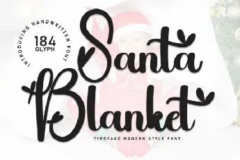 Santa Blacket Script font