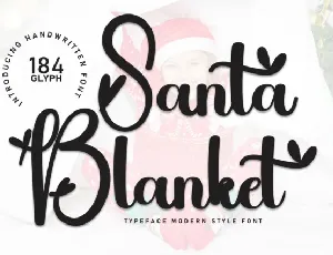 Santa Blacket Script font