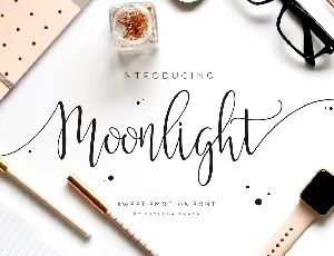 Moonlight font