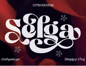 Selga Demo font