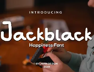 Jackblack font