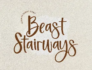 BeastStairways font