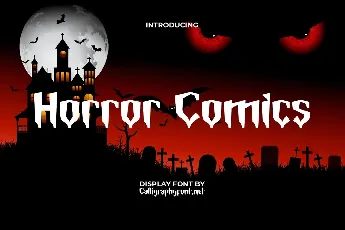 HorrorComicsDemo font